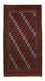 Tappeto corsia Tappeto Belutsch - 186 x 102 cm - rosso scuro