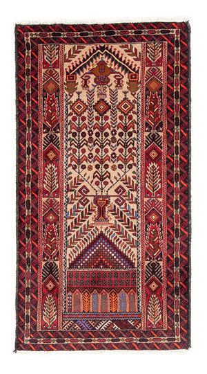 Tappeto corsia Tappeto Belutsch - 195 x 99 cm - multicolore