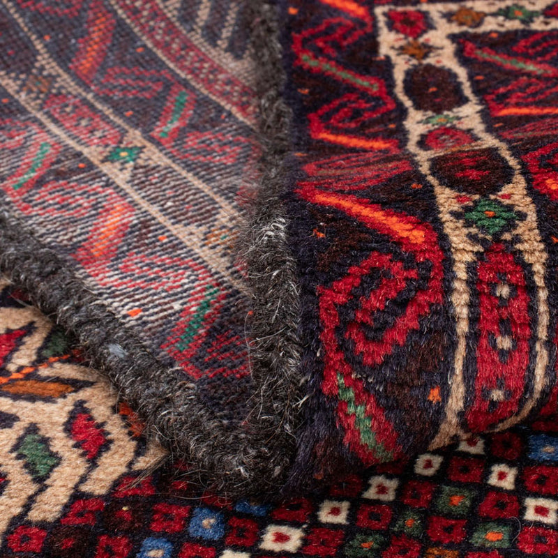 Tappeto corsia Tappeto Belutsch - 195 x 99 cm - multicolore