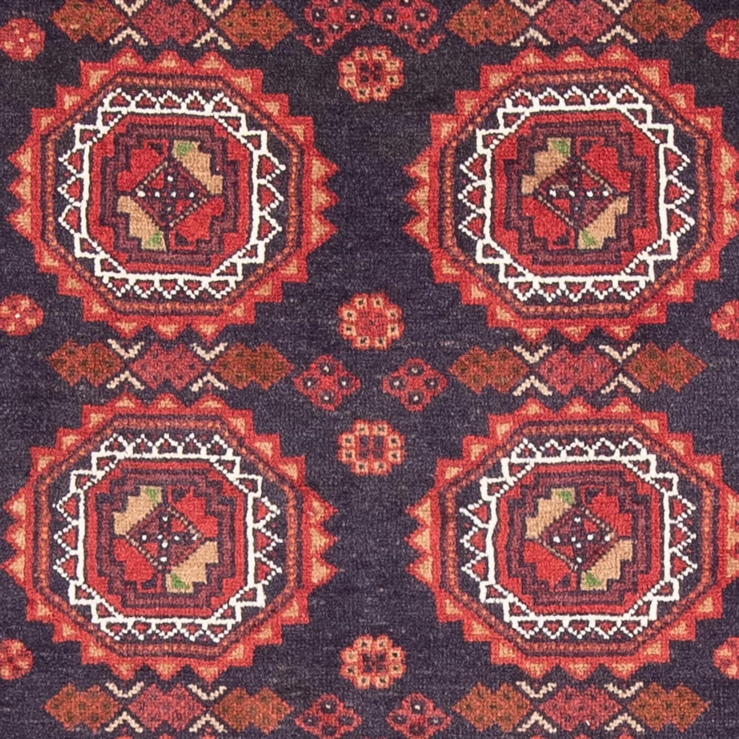 Tappeto corsia Tappeto Belutsch - 186 x 95 cm - blu scuro