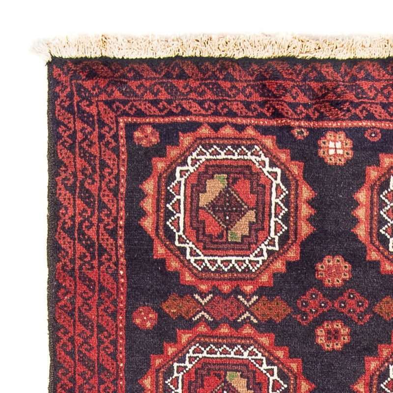 Tappeto corsia Tappeto Belutsch - 186 x 95 cm - blu scuro