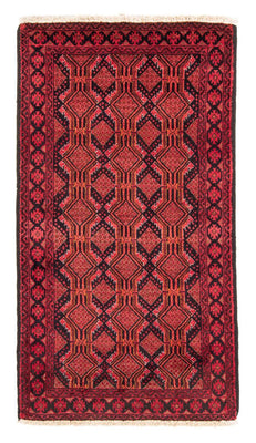 Tappeto corsia Tappeto Belutsch - 195 x 104 cm - rosso