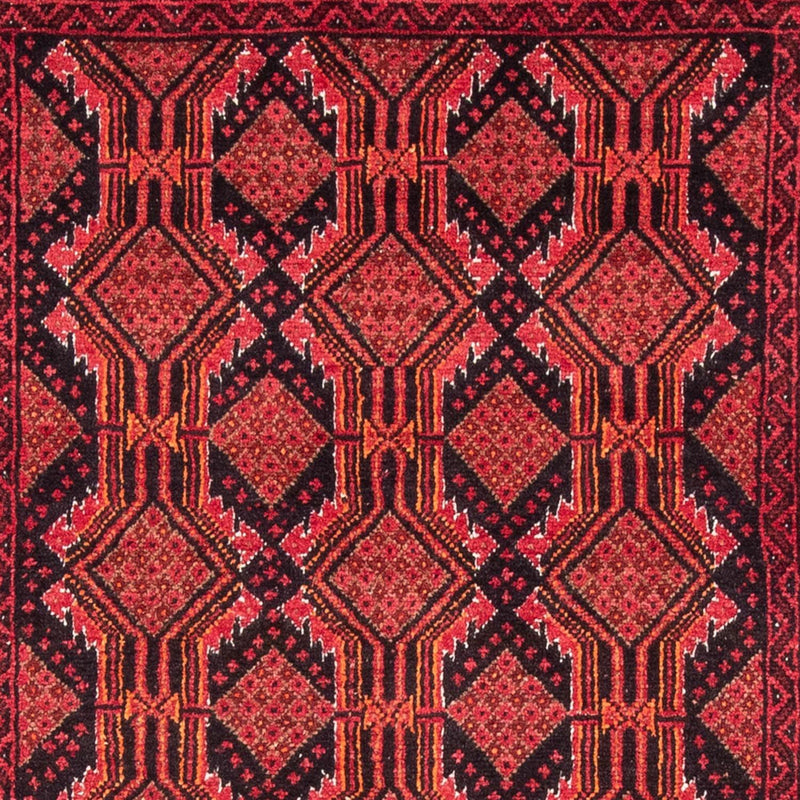 Tappeto corsia Tappeto Belutsch - 195 x 104 cm - rosso