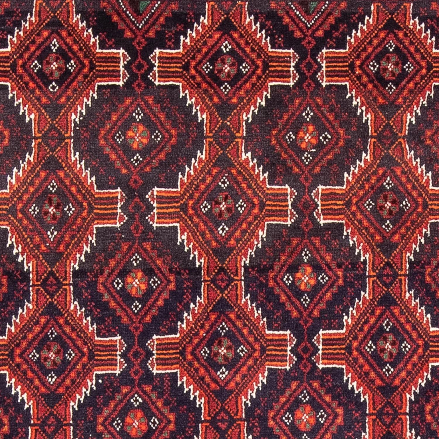 Tappeto corsia Tappeto Belutsch - 176 x 98 cm - rosso