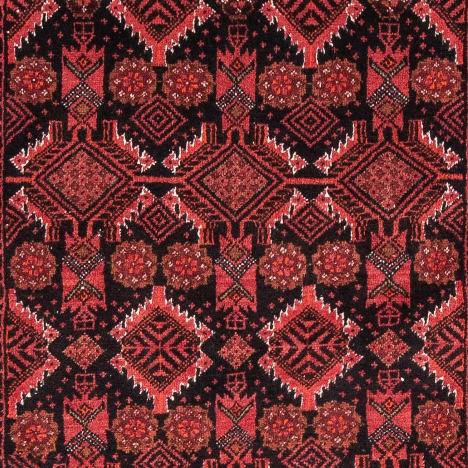 Tappeto corsia Tappeto Belutsch - 187 x 99 cm - rosso