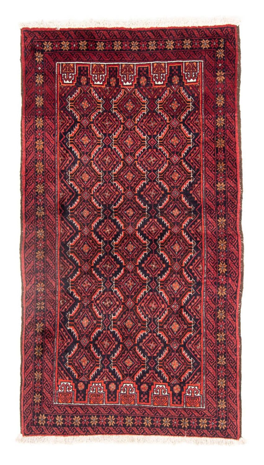 Tappeto corsia Tappeto Belutsch - 170 x 94 cm - rosso