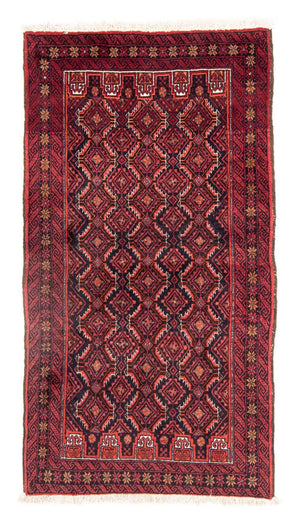 Tappeto corsia Tappeto Belutsch - 170 x 94 cm - rosso