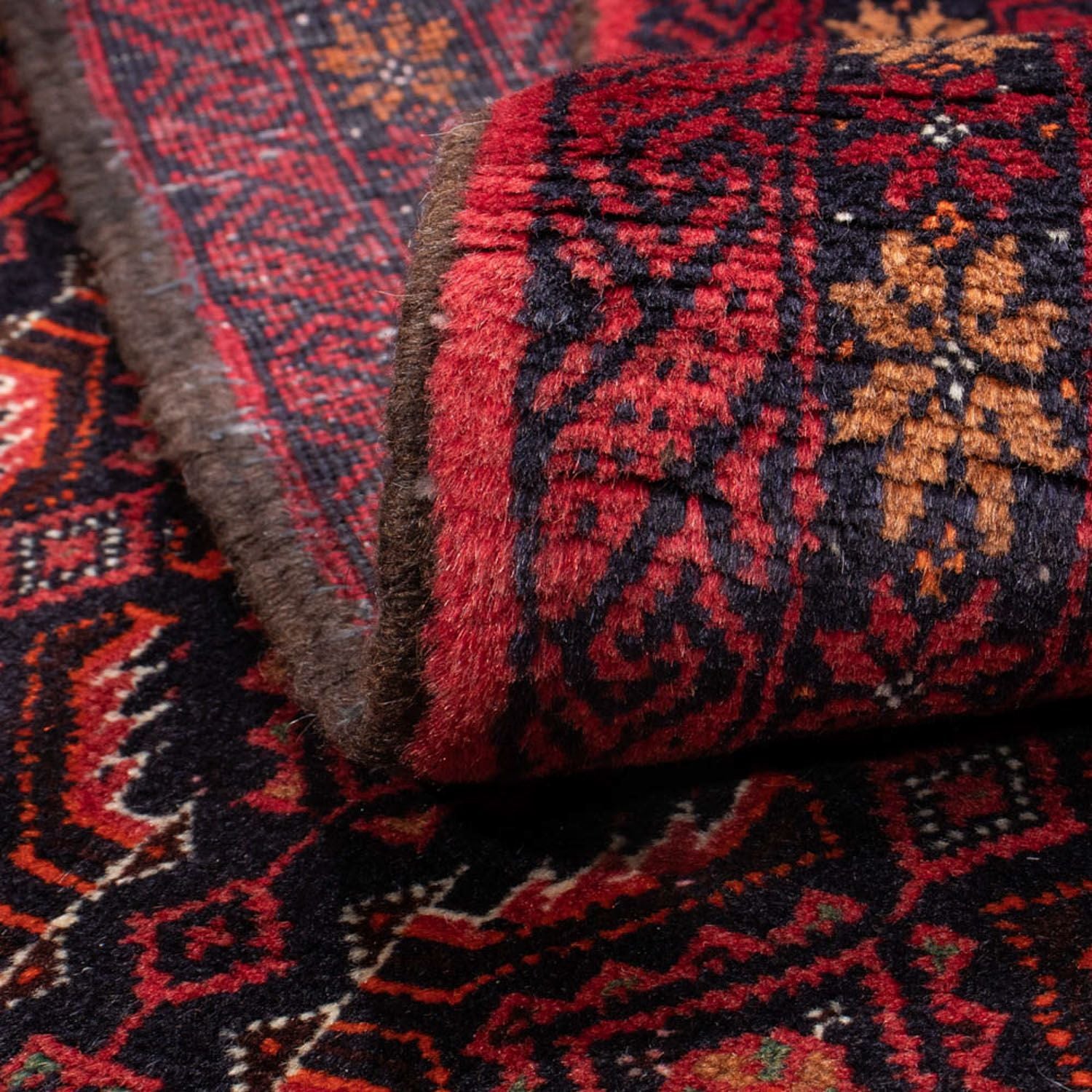 Tappeto corsia Tappeto Belutsch - 170 x 94 cm - rosso