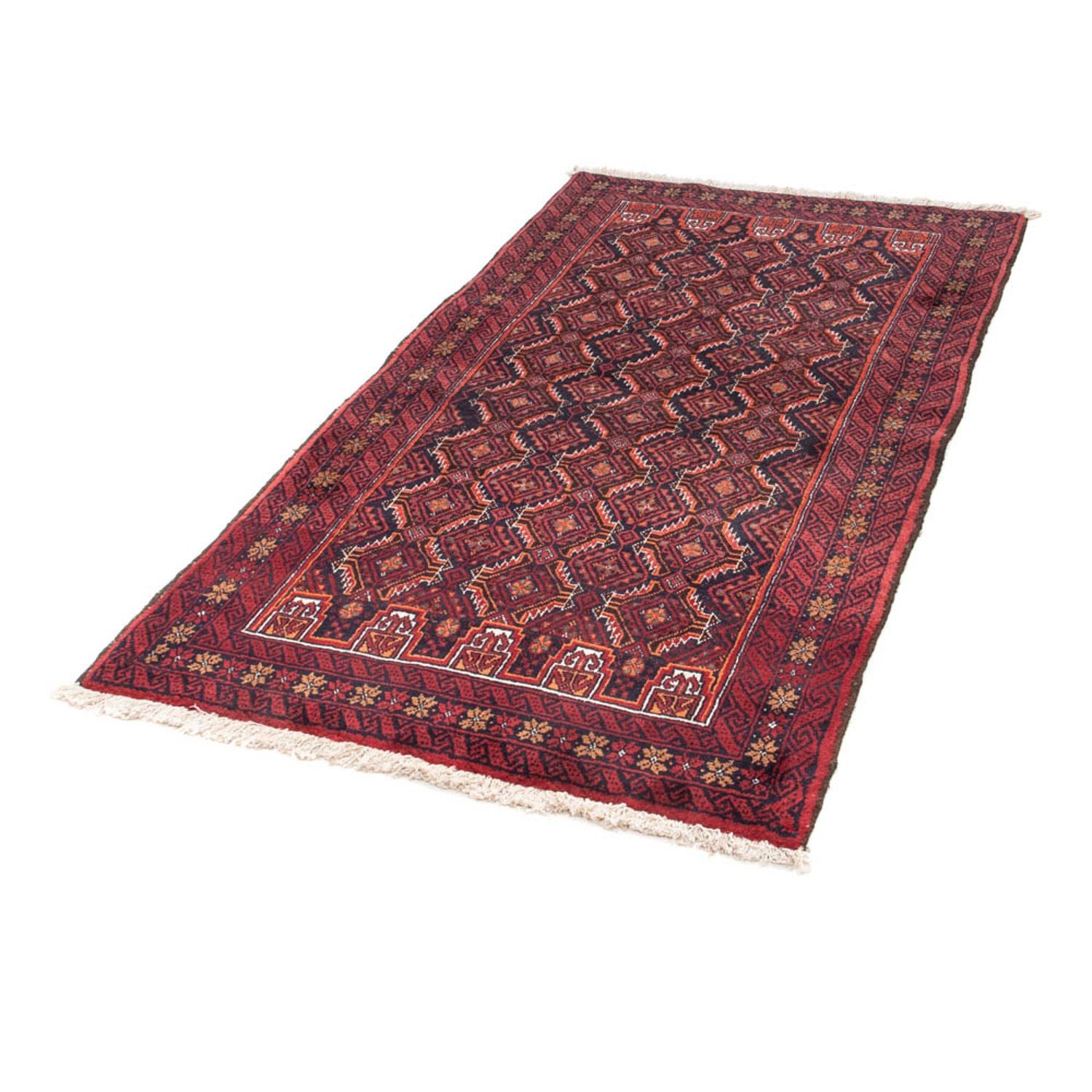Tappeto corsia Tappeto Belutsch - 170 x 94 cm - rosso