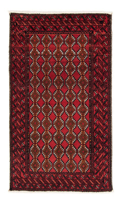 Tappeto corsia Tappeto Belutsch - 186 x 104 cm - rosso
