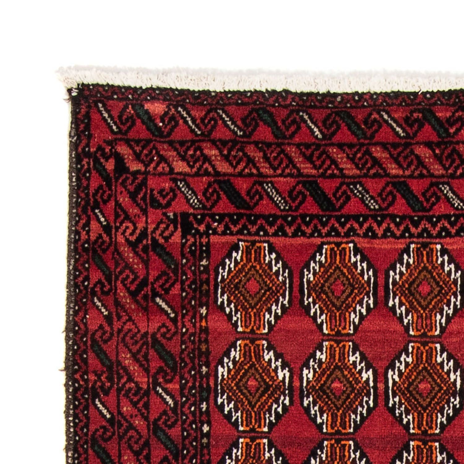 Tappeto corsia Tappeto Belutsch - 186 x 104 cm - rosso