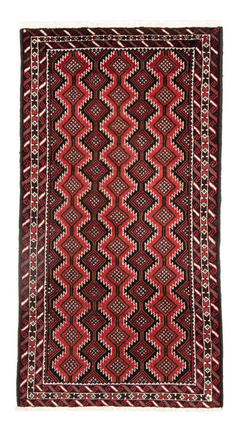 Tappeto corsia Tappeto Belutsch - 199 x 107 cm - rosso
