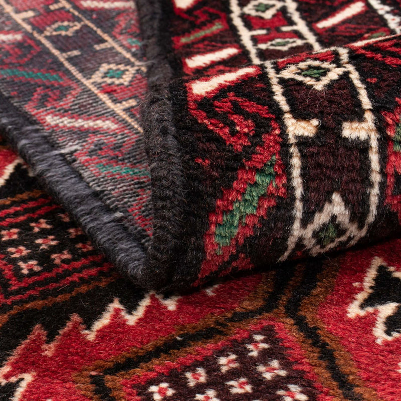Tappeto corsia Tappeto Belutsch - 199 x 107 cm - rosso