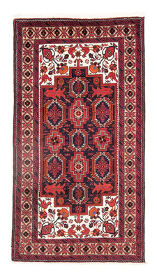 Tappeto corsia Tappeto Belutsch - 195 x 106 cm - rosso