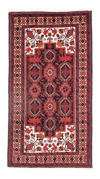 Tappeto corsia Tappeto Belutsch - 195 x 106 cm - rosso