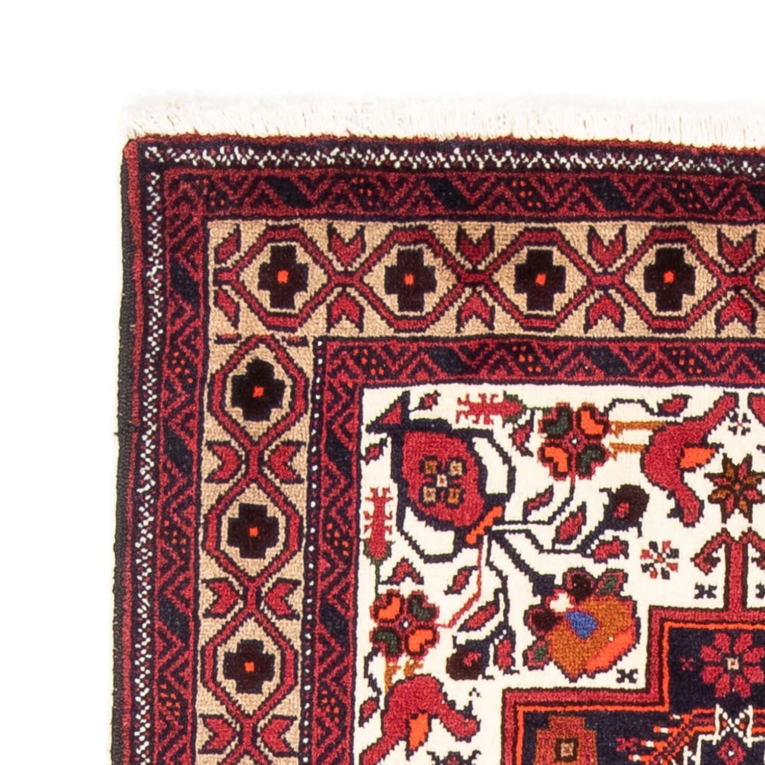 Tappeto corsia Tappeto Belutsch - 195 x 106 cm - rosso