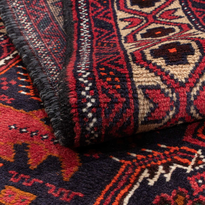 Tappeto corsia Tappeto Belutsch - 195 x 106 cm - rosso