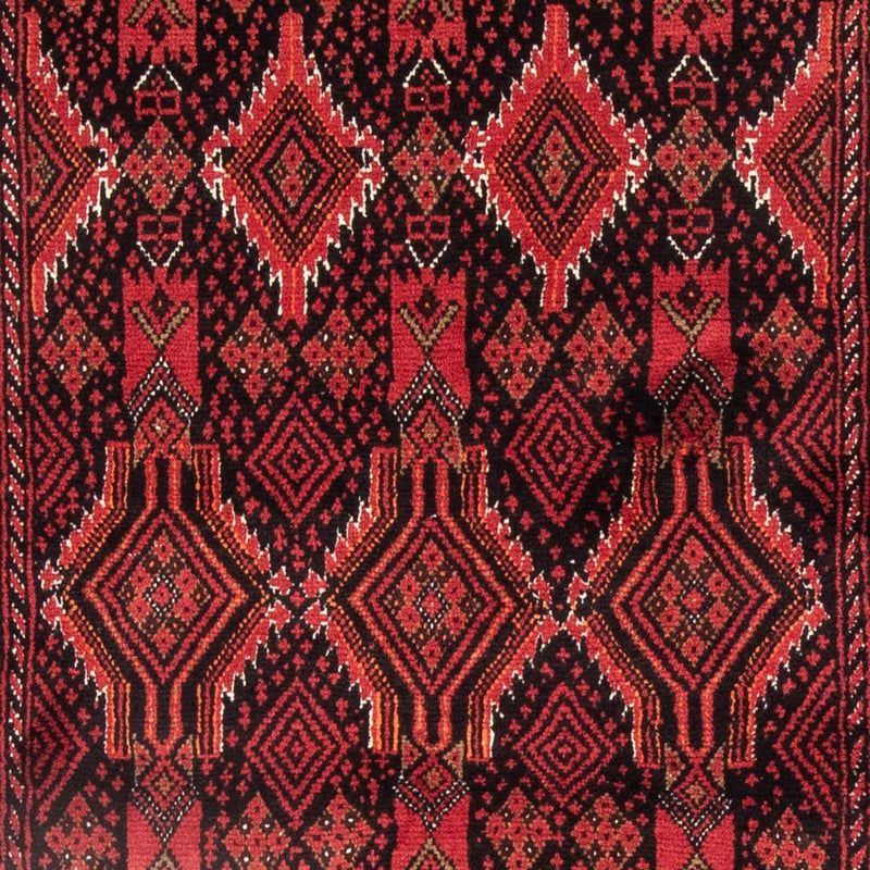 Tappeto corsia Tappeto Belutsch - 189 x 104 cm - rosso