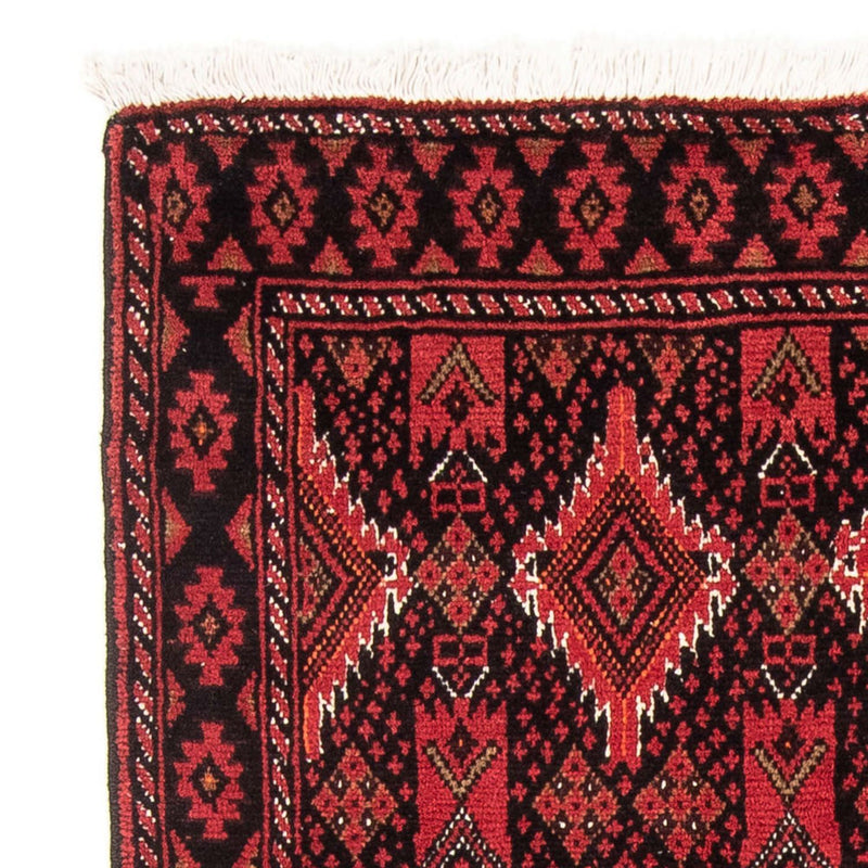 Tappeto corsia Tappeto Belutsch - 189 x 104 cm - rosso
