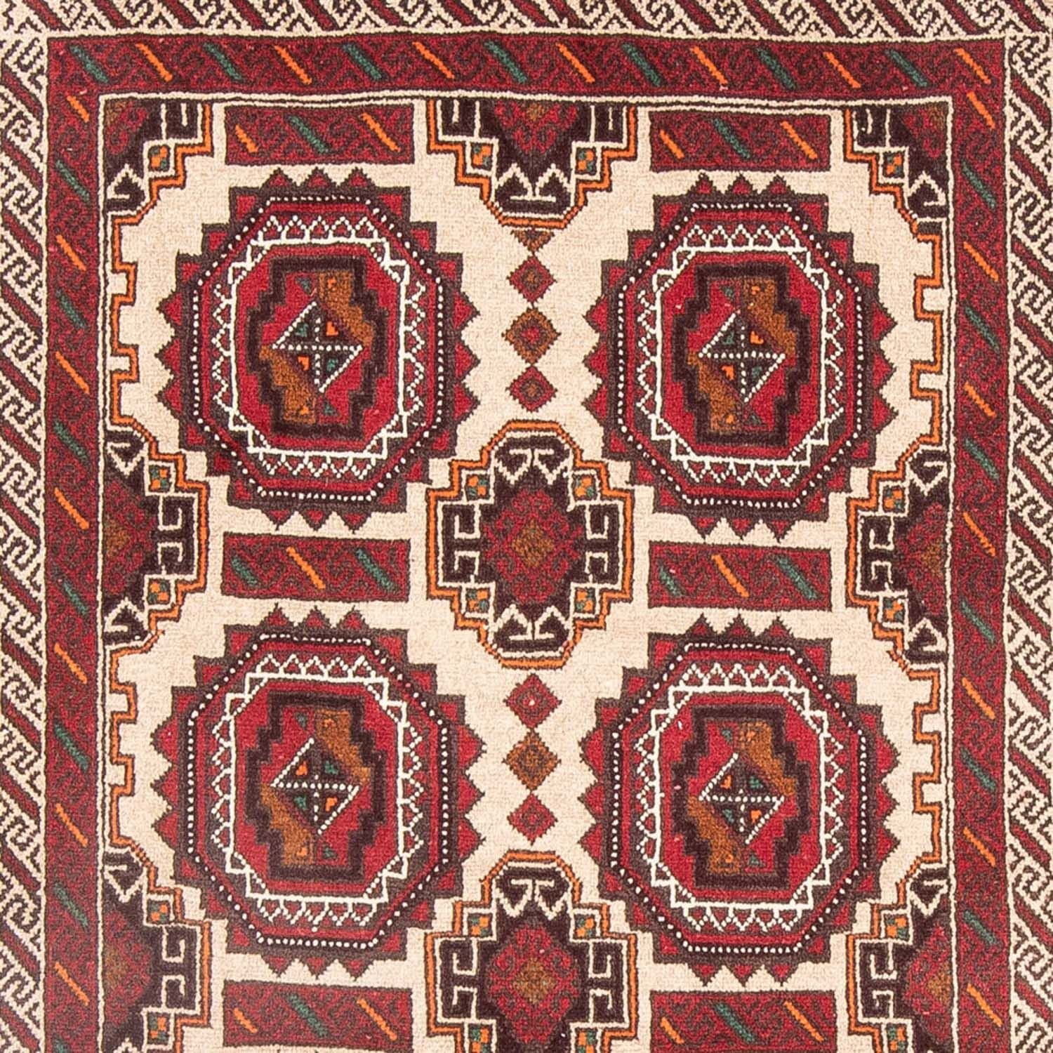 Tappeto corsia Tappeto Belutsch - 175 x 103 cm - beige