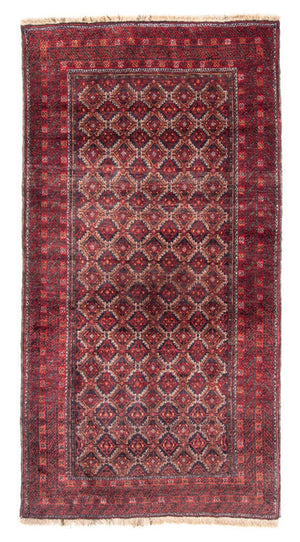 Tappeto corsia Tappeto Belutsch - 206 x 107 cm - rosso