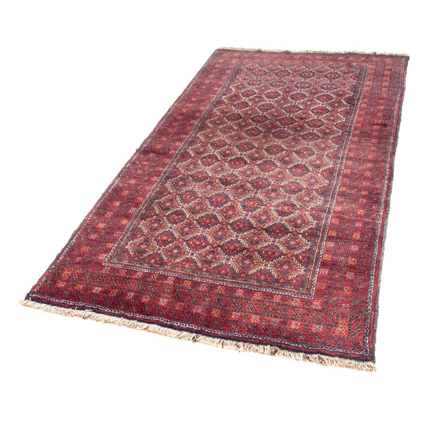 Tappeto corsia Tappeto Belutsch - 206 x 107 cm - rosso
