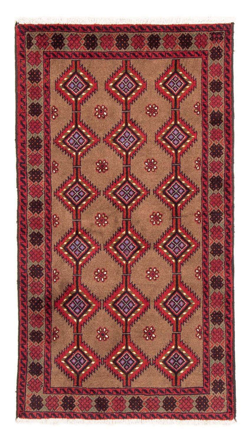 Tappeto corsia Tappeto Belutsch - 179 x 101 cm - rosso