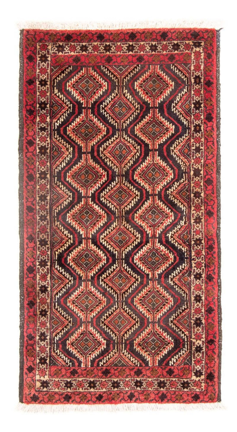 Tappeto Belutsch - 153 x 83 cm - rosso