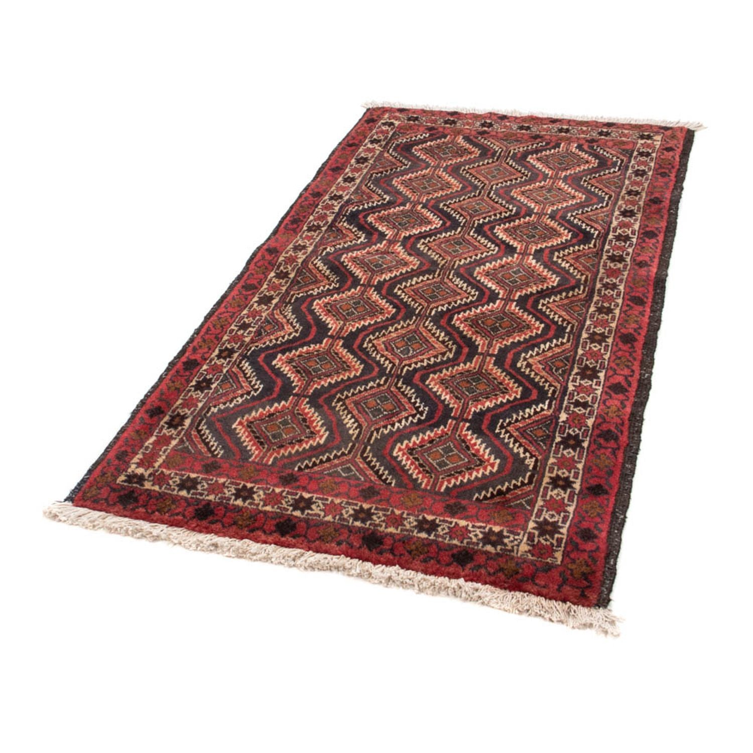 Tappeto Belutsch - 153 x 83 cm - rosso