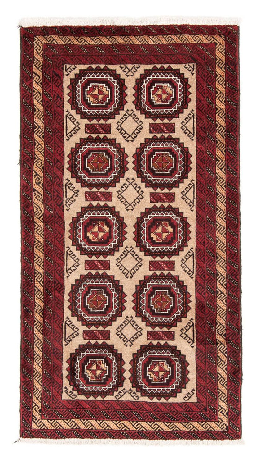 Tappeto corsia Tappeto Belutsch - 195 x 104 cm - beige