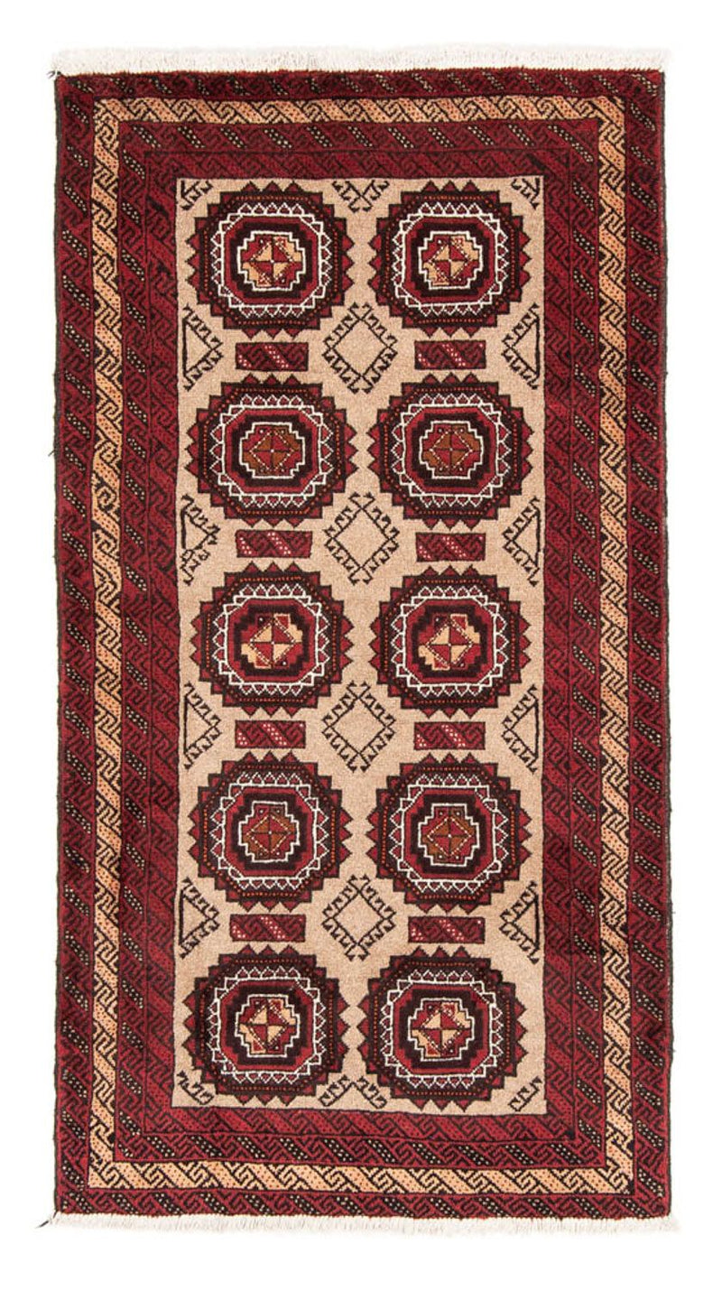 Tappeto corsia Tappeto Belutsch - 195 x 104 cm - beige