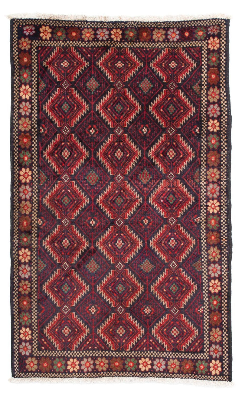 Tappeto Belutsch - 158 x 95 cm - blu scuro