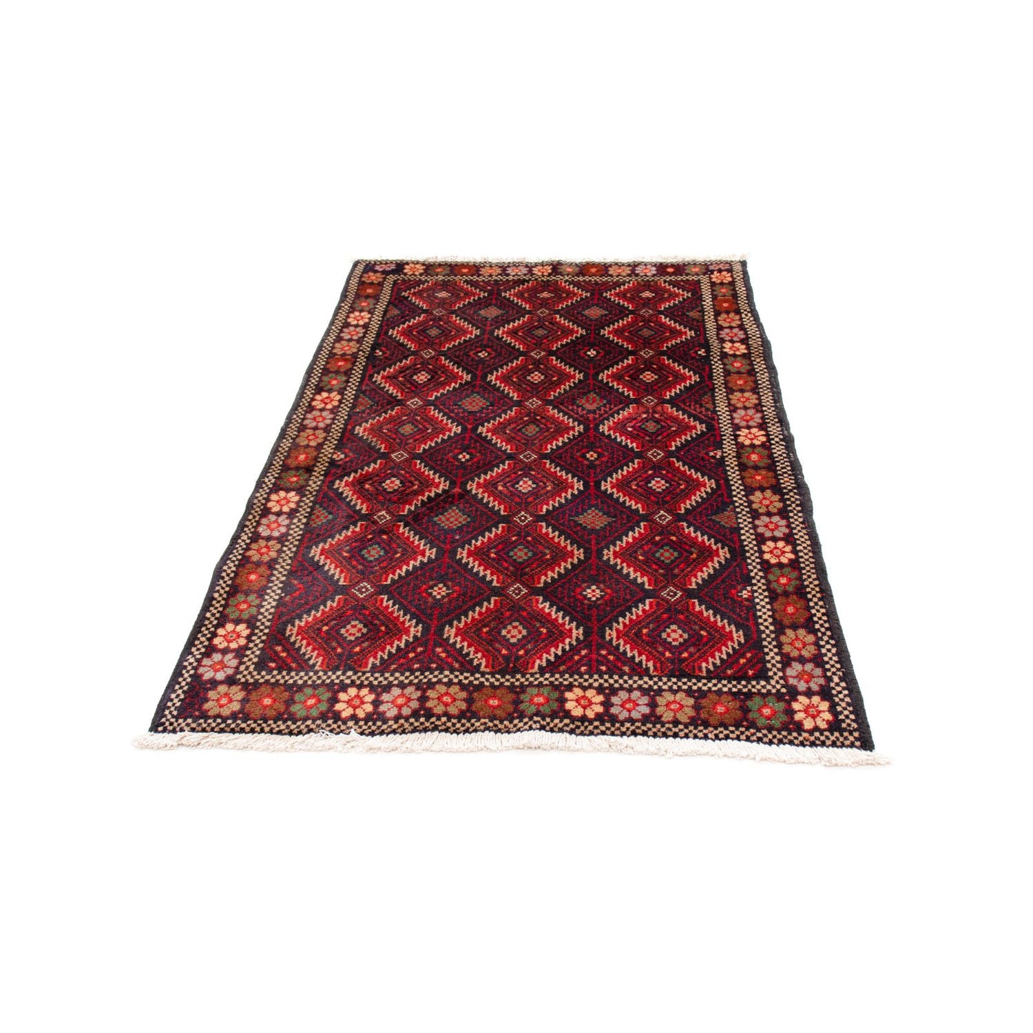 Tappeto Belutsch - 158 x 95 cm - blu scuro