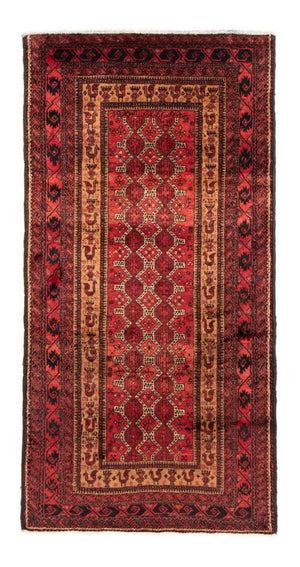 Tappeto corsia Tappeto Belutsch - 192 x 105 cm - ruggine