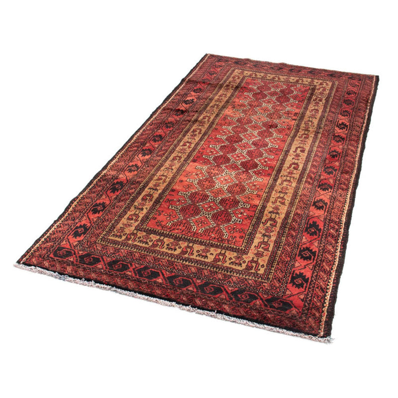 Tappeto corsia Tappeto Belutsch - 192 x 105 cm - ruggine