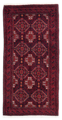 Tappeto Belutsch - 164 x 87 cm - rosso scuro