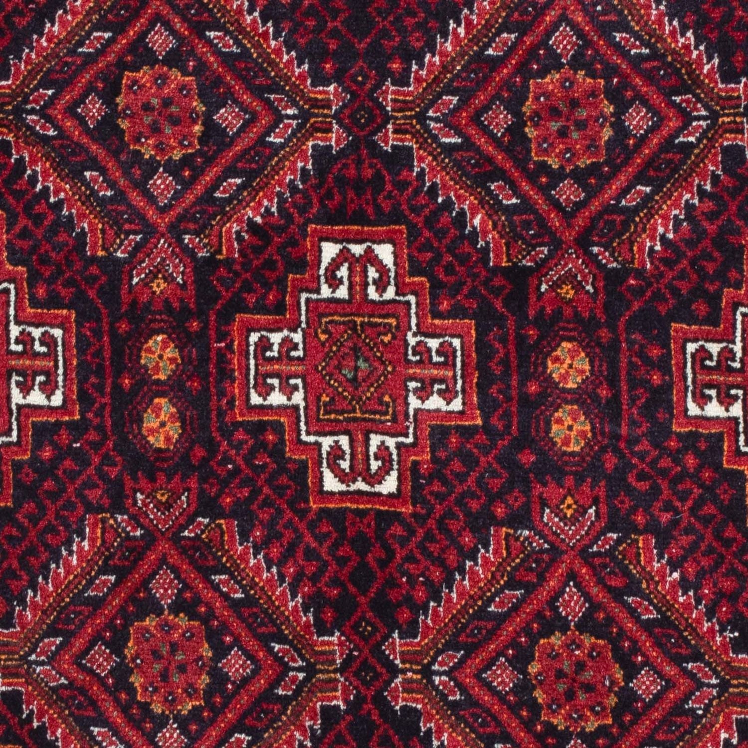 Tappeto Belutsch - 164 x 87 cm - rosso scuro