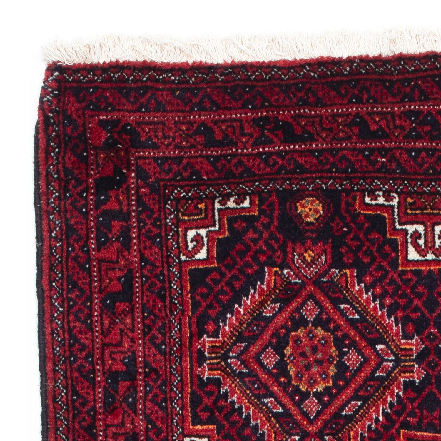Tappeto Belutsch - 164 x 87 cm - rosso scuro