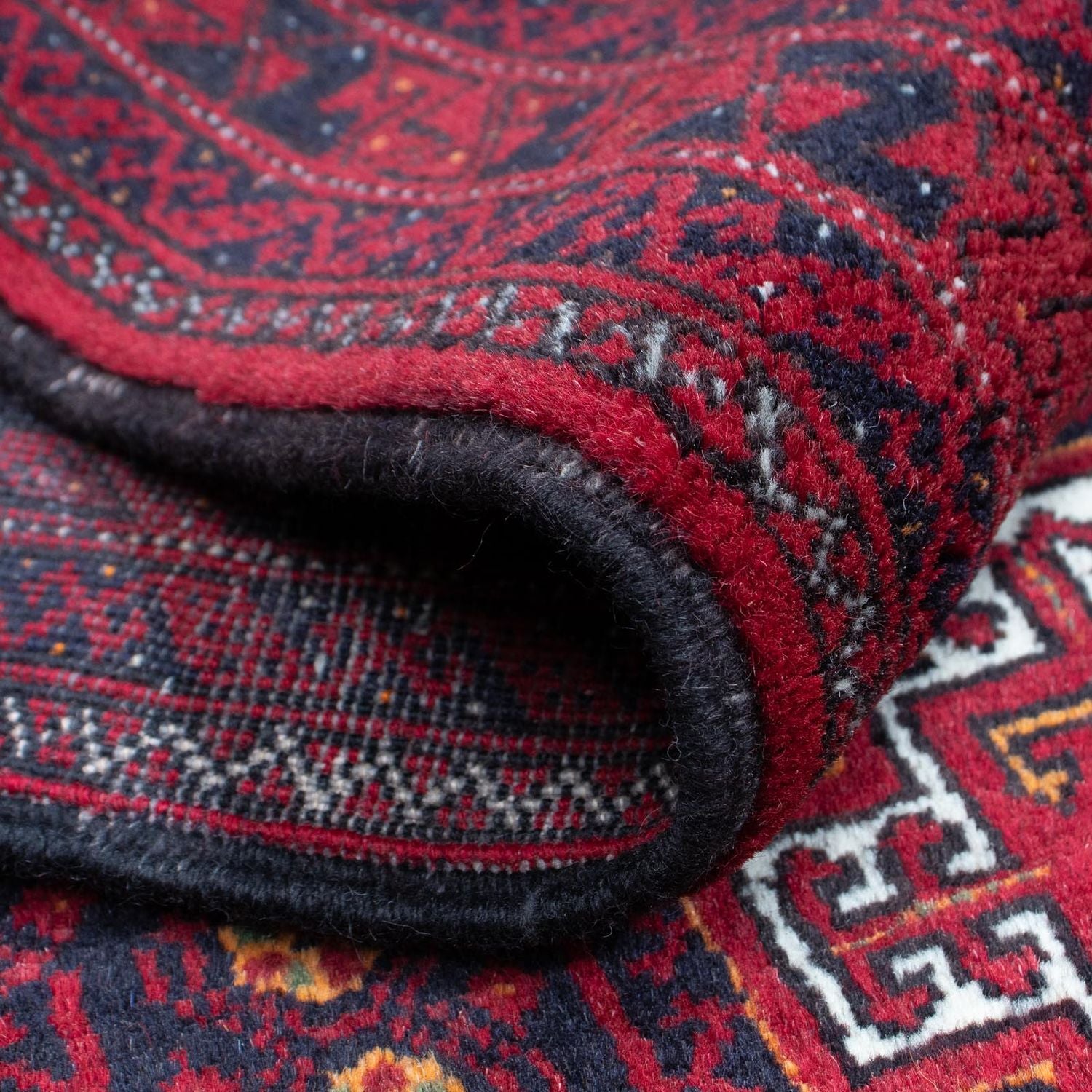 Tappeto Belutsch - 164 x 87 cm - rosso scuro
