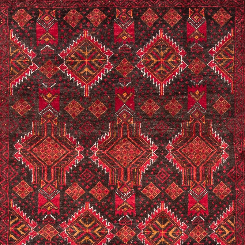 Tappeto corsia Tappeto Belutsch - 194 x 105 cm - rosso