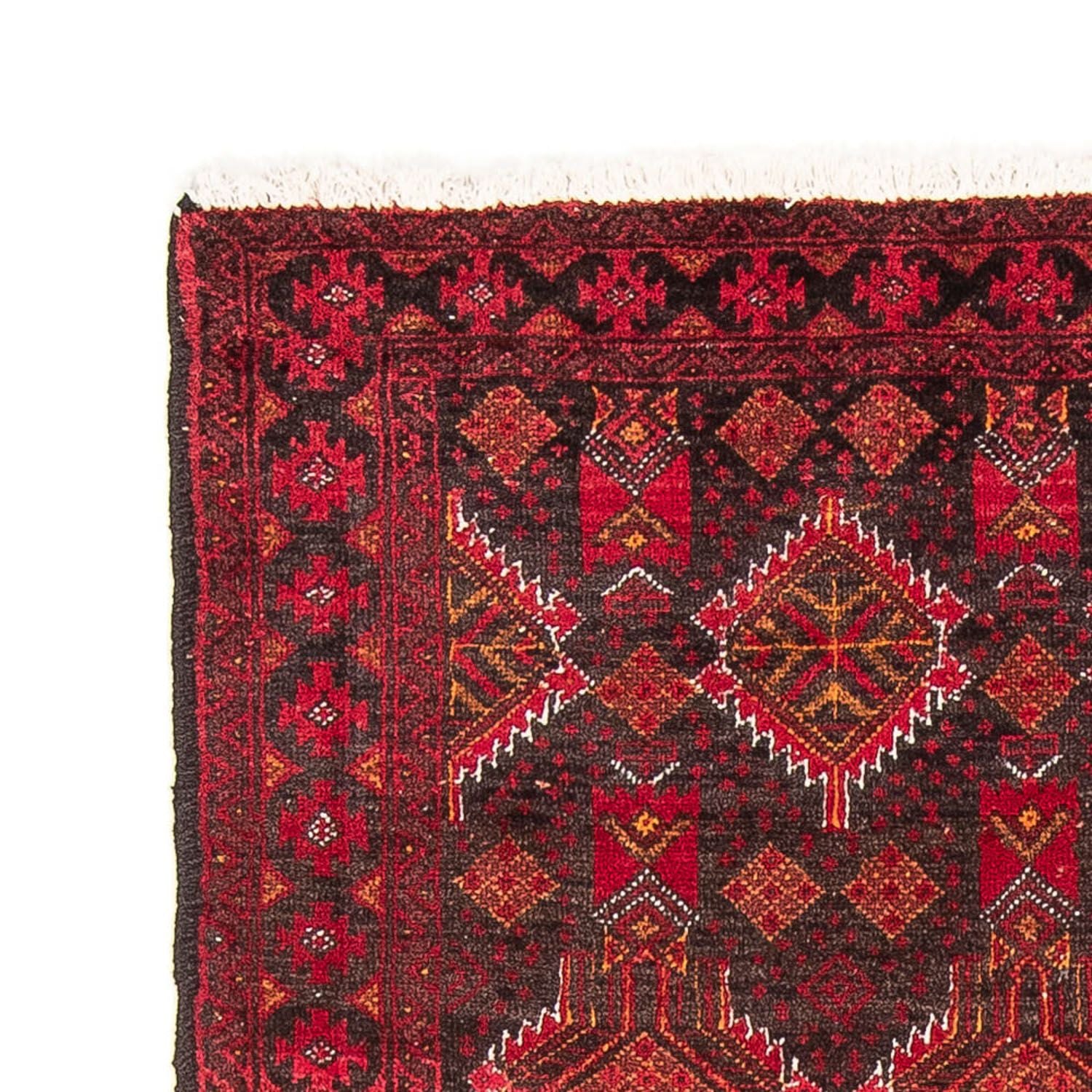 Tappeto corsia Tappeto Belutsch - 194 x 105 cm - rosso