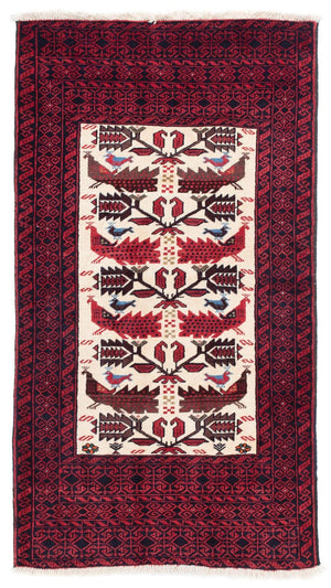 Tappeto Belutsch - 167 x 92 cm - beige