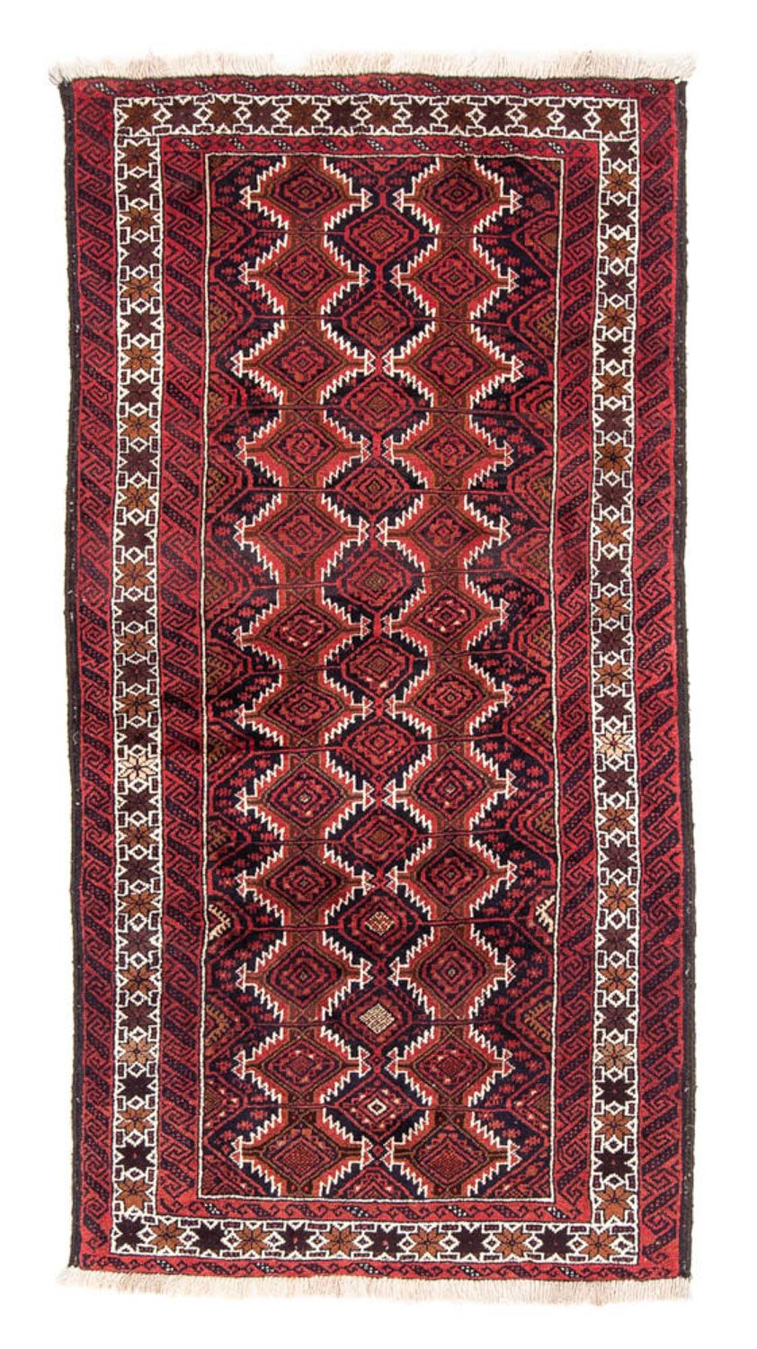 Tappeto corsia Tappeto Belutsch - 189 x 97 cm - rosso