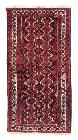 Tappeto corsia Tappeto Belutsch - 189 x 97 cm - rosso