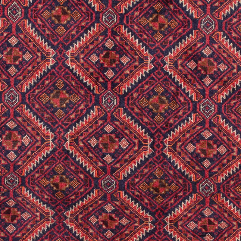 Tappeto corsia Tappeto Belutsch - 174 x 99 cm - rosso scuro