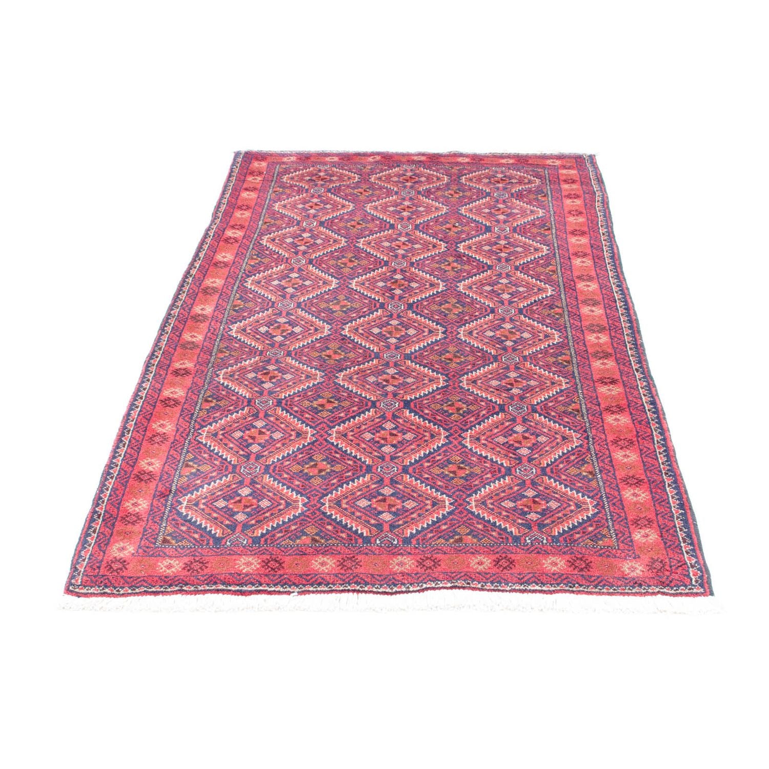 Tappeto corsia Tappeto Belutsch - 174 x 99 cm - rosso scuro
