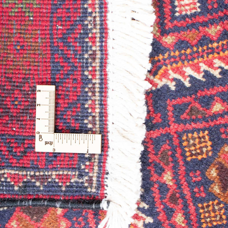 Tappeto corsia Tappeto Belutsch - 174 x 99 cm - rosso scuro