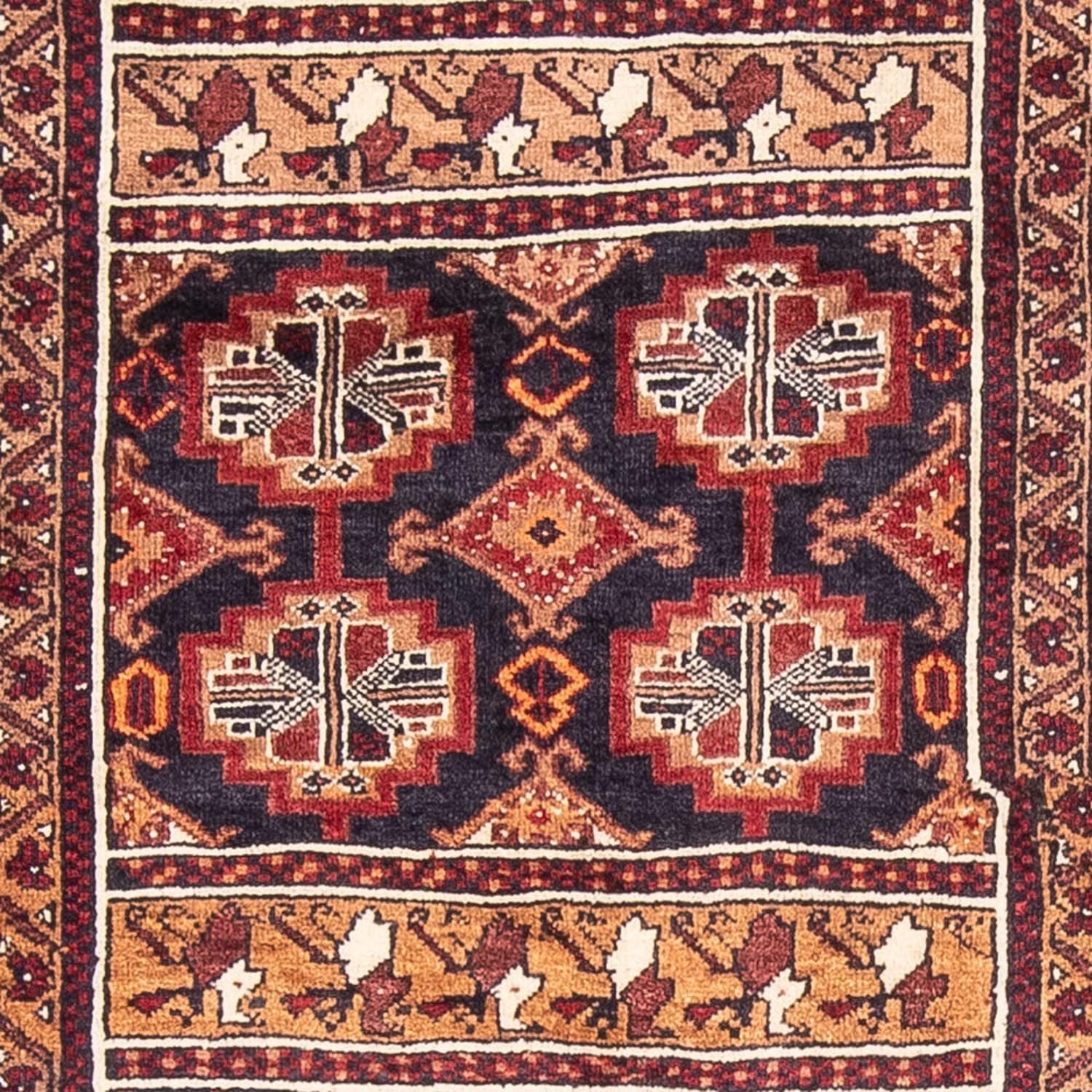 Tappeto corsia Tappeto Belutsch - 201 x 111 cm - multicolore