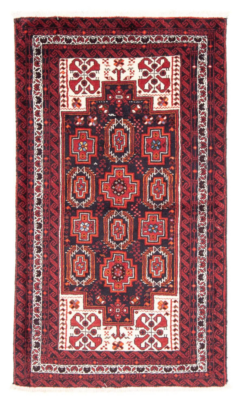 Tappeto corsia Tappeto Belutsch - 194 x 110 cm - rosso