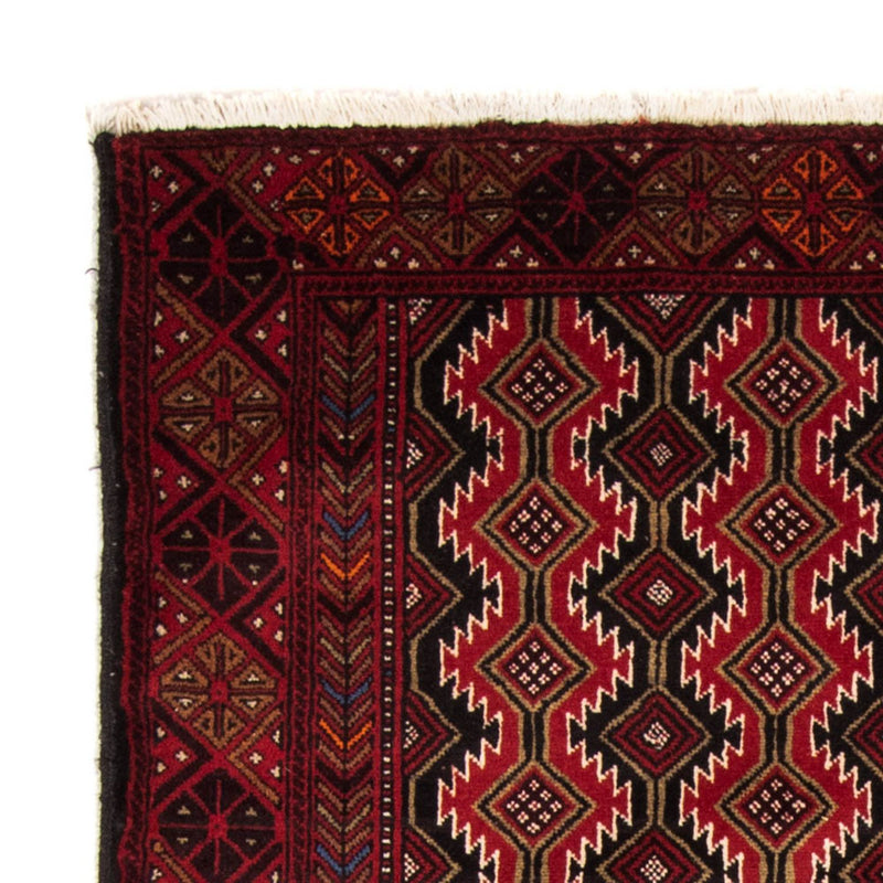 Tappeto corsia Tappeto Belutsch - 219 x 110 cm - rosso scuro
